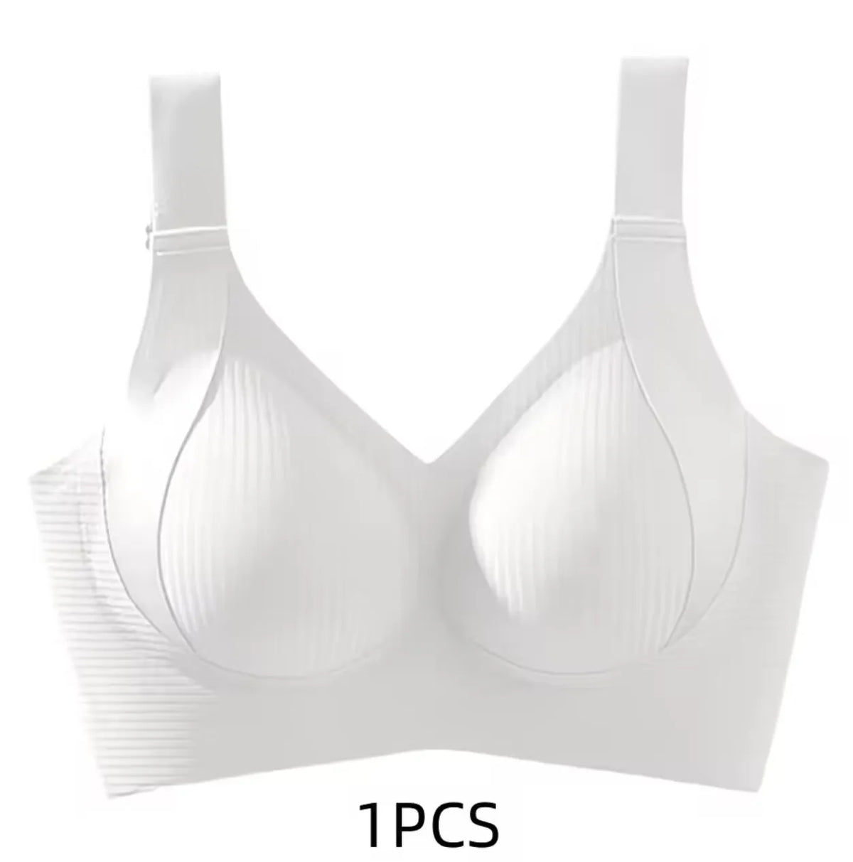 Seamless Push-Up Mesh Patchwork Bralette