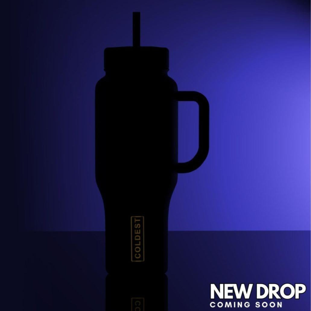 COLDEST Limitless Ultra v8 36oz Water Bottle with 3 Lids