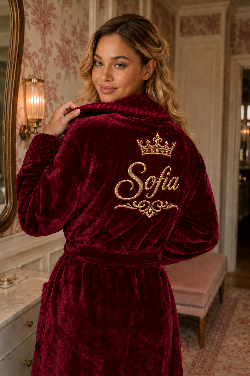 Women's Ultra Soft Plush Bathrobe